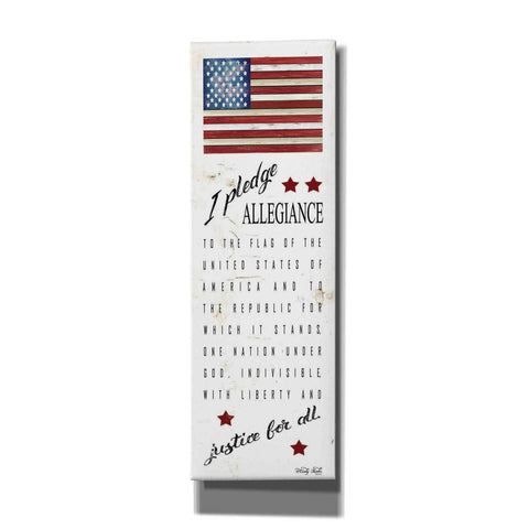 Image of 'I Pledge Allegiance' by Cindy Jacobs, Canvas Wall Art
