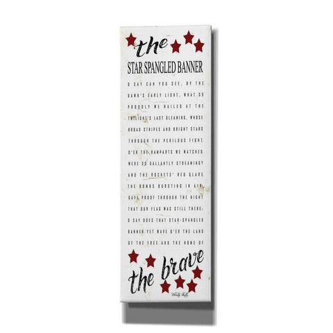 Image of 'The Star Spangled Banner' by Cindy Jacobs, Canvas Wall Art