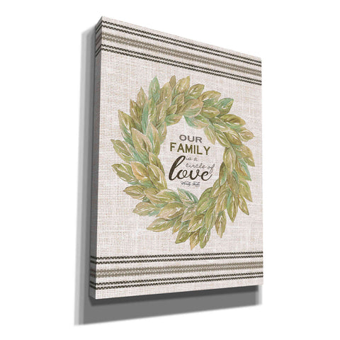 Image of 'Our Family Wreath' by Cindy Jacobs, Canvas Wall Art