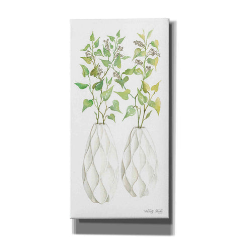 Image of 'Geometric Vase II' by Cindy Jacobs, Canvas Wall Art