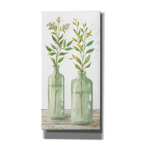 Image of 'Simple Leaves in Jar III' by Cindy Jacobs, Canvas Wall Art