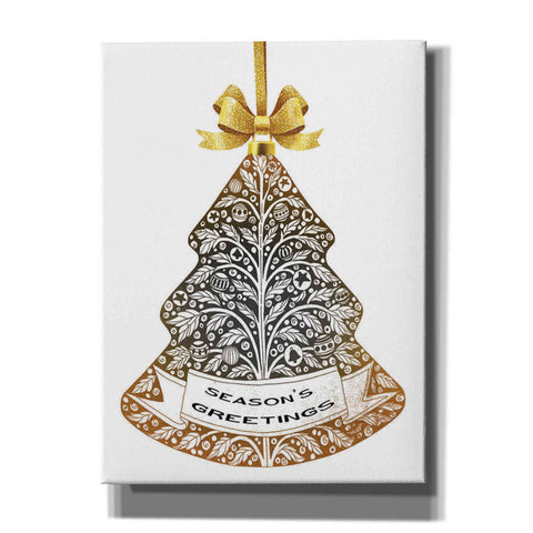 Image of 'Season's Greetings Ornament' by Cindy Jacobs, Canvas Wall Art