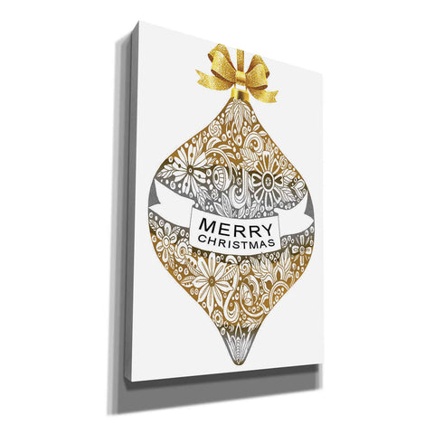 Image of 'Merry Christmas Ornament' by Cindy Jacobs, Canvas Wall Art