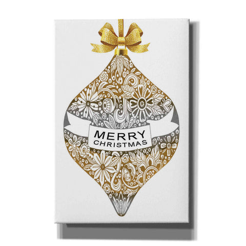 Image of 'Merry Christmas Ornament' by Cindy Jacobs, Canvas Wall Art