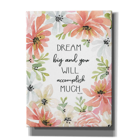 Image of 'Floral Dream Big' by Cindy Jacobs, Canvas Wall Art