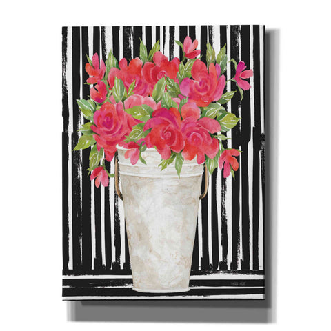 Image of 'Fuchsias II' by Cindy Jacobs, Canvas Wall Art