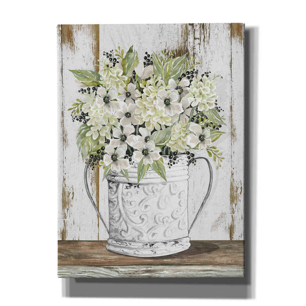 'White Floral Dreams' by Cindy Jacobs, Canvas Wall Art – EpicGraffiti.com