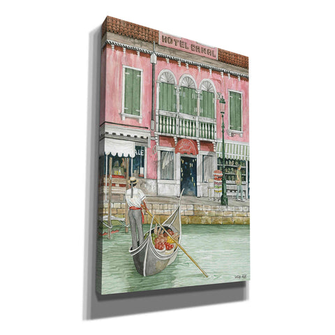 Image of 'Hotel Canal' by Cindy Jacobs, Canvas Wall Art