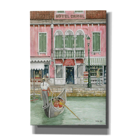 Image of 'Hotel Canal' by Cindy Jacobs, Canvas Wall Art