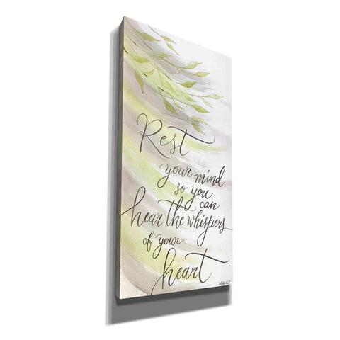 Image of 'Rest Your Mind' by Cindy Jacobs, Canvas Wall Art
