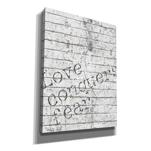 Image of 'Love Conquers Fear' by Cindy Jacobs, Canvas Wall Art