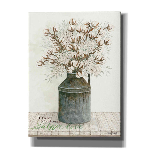 Image of 'Gather Love Cotton Bouquet' by Cindy Jacobs, Canvas Wall Art