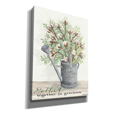 Image of 'Gather Together Cotton Bouquet' by Cindy Jacobs, Canvas Wall Art