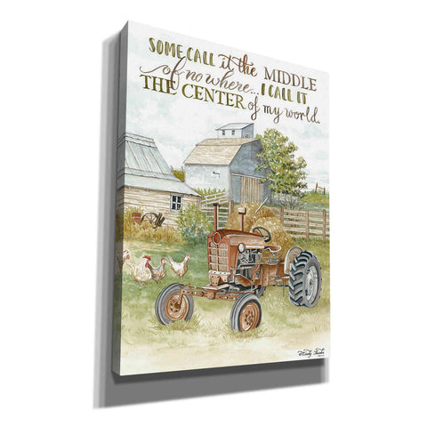 Image of 'Center of My World' by Cindy Jacobs, Canvas Wall Art