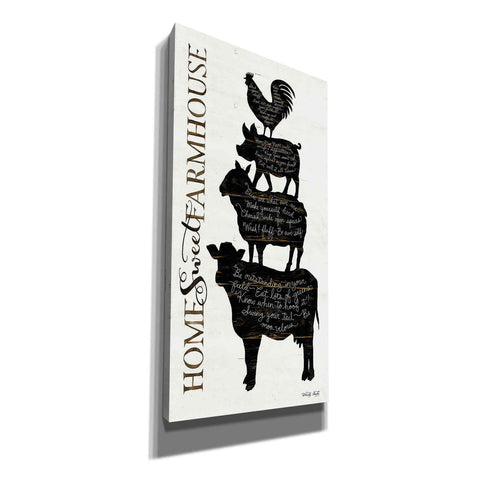 Image of 'Home Sweet Farmhouse' by Cindy Jacobs, Canvas Wall Art