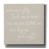 'Read Me a Story' by Lori Deiter, Canvas Wall Art