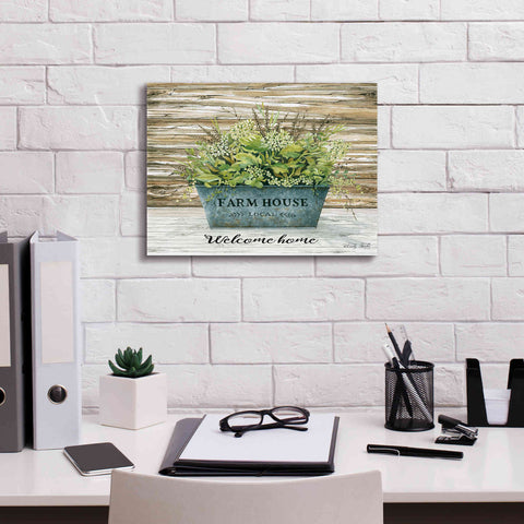 Image of 'Welcome Home' by Cindy Jacobs, Canvas Wall Art,16 x 12