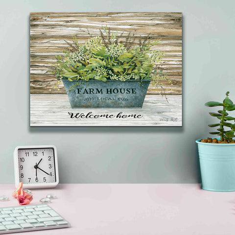 Image of 'Welcome Home' by Cindy Jacobs, Canvas Wall Art,16 x 12