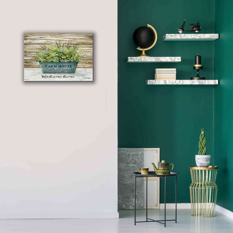 Image of 'Welcome Home' by Cindy Jacobs, Canvas Wall Art,26 x 18