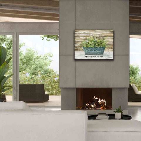 Image of 'Welcome Home' by Cindy Jacobs, Canvas Wall Art,34 x 26