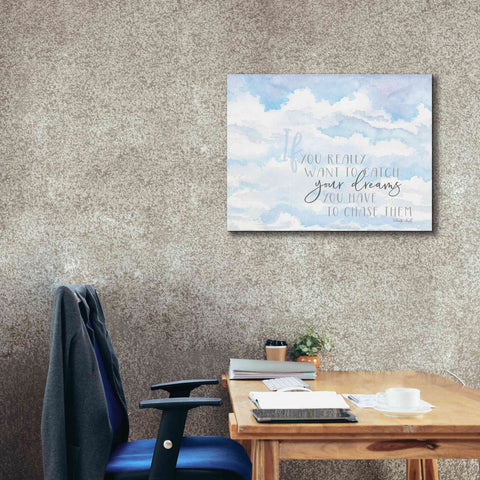 Image of 'Chase Your Dreams' by Cindy Jacobs, Canvas Wall Art,34 x 26