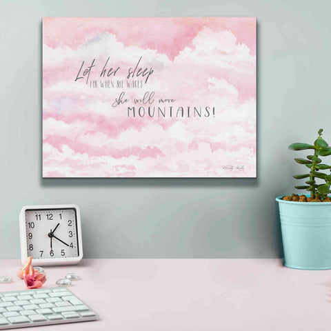 Image of 'Let Her Sleep' by Cindy Jacobs, Canvas Wall Art,16 x 12