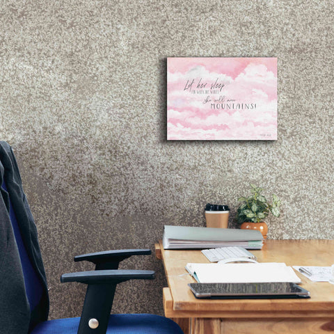 Image of 'Let Her Sleep' by Cindy Jacobs, Canvas Wall Art,16 x 12