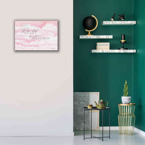 Image of 'Let Her Sleep' by Cindy Jacobs, Canvas Wall Art,26 x 18