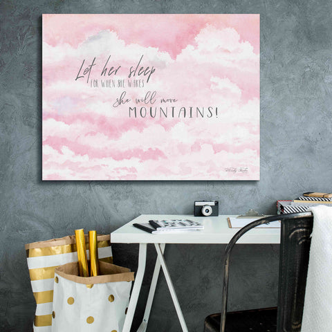 Image of 'Let Her Sleep' by Cindy Jacobs, Canvas Wall Art,34 x 26