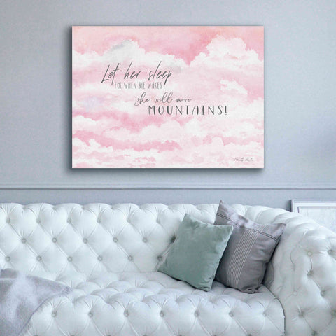 Image of 'Let Her Sleep' by Cindy Jacobs, Canvas Wall Art,54 x 40