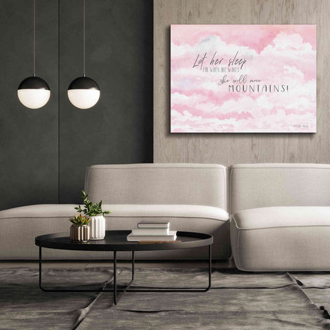 Image of 'Let Her Sleep' by Cindy Jacobs, Canvas Wall Art,54 x 40