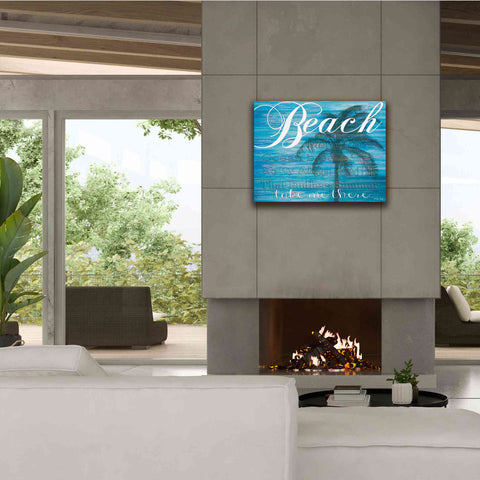 Image of 'Beach - Take Me There' by Cindy Jacobs, Canvas Wall Art,34 x 26