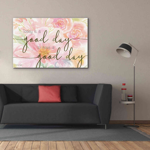 Image of 'Floral Good Day' by Cindy Jacobs, Canvas Wall Art,60 x 40