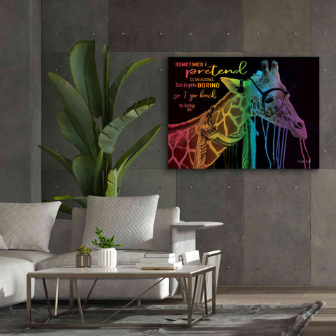 Image of 'Sometimes I Pretend' by Cindy Jacobs, Canvas Wall Art,54 x 40