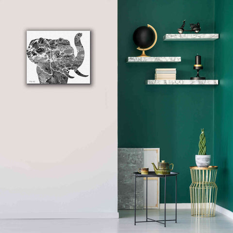 Image of 'Bright Elephant' by Cindy Jacobs, Canvas Wall Art,24 x 20