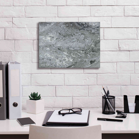 Image of 'Abstract in Gray II' by Cindy Jacobs, Canvas Wall Art,16 x 12