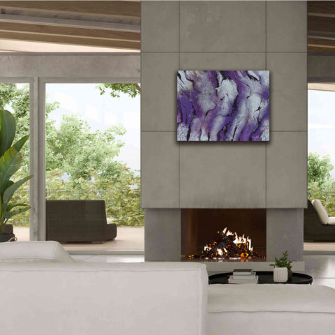 Image of 'Abstract in Purple III' by Cindy Jacobs, Canvas Wall Art,34 x 26