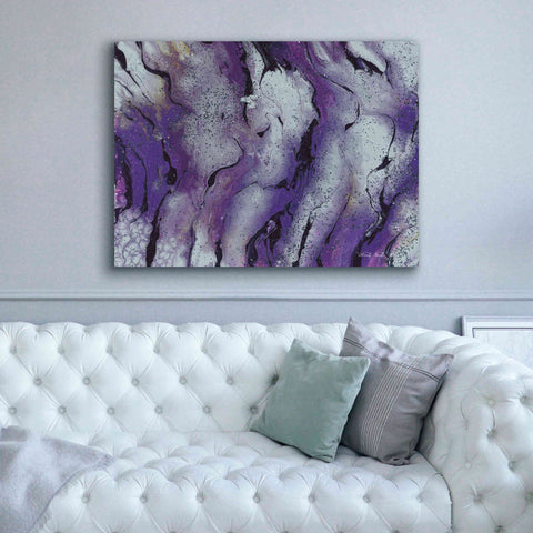 Image of 'Abstract in Purple III' by Cindy Jacobs, Canvas Wall Art,54 x 40