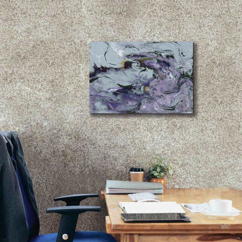 Image of 'Abstract in Purple IV' by Cindy Jacobs, Canvas Wall Art,24 x 20