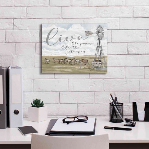 Image of 'Live Like Someone…' by Cindy Jacobs, Canvas Wall Art,16 x 12