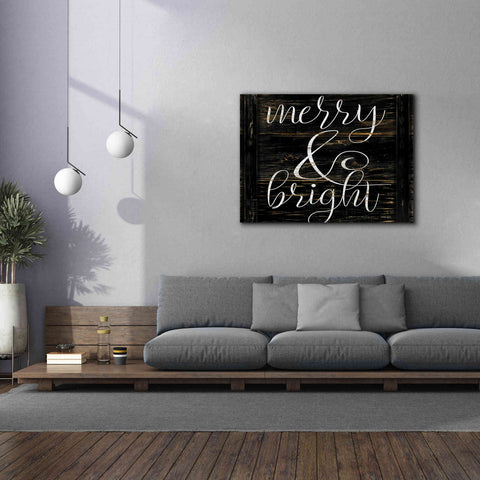 Image of 'Merry & Bright 2' by Cindy Jacobs, Canvas Wall Art,54 x 40