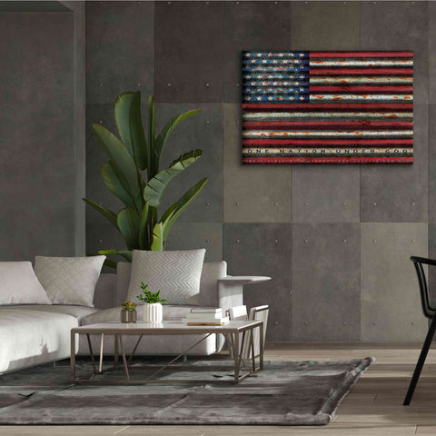 Image of 'One Nation Under God on Metal' by Cindy Jacobs, Canvas Wall Art,60 x 40