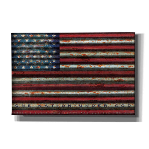 Image of 'One Nation Under God on Metal' by Cindy Jacobs, Canvas Wall Art
