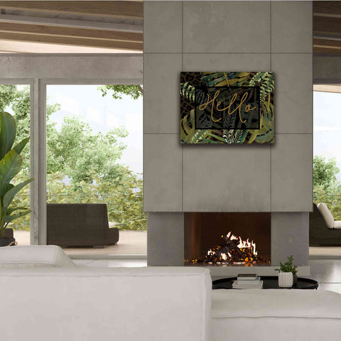 Image of 'Tropical Hello' by Cindy Jacobs, Canvas Wall Art,34 x 26