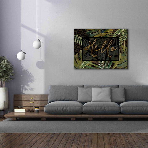 Image of 'Tropical Hello' by Cindy Jacobs, Canvas Wall Art,54 x 40