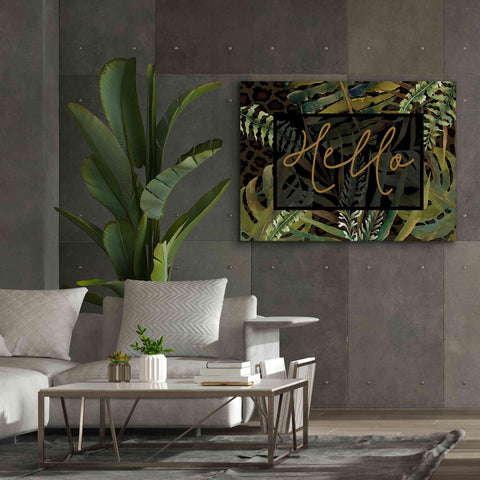 Image of 'Tropical Hello' by Cindy Jacobs, Canvas Wall Art,54 x 40