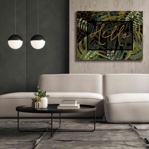 Image of 'Tropical Hello' by Cindy Jacobs, Canvas Wall Art,54 x 40