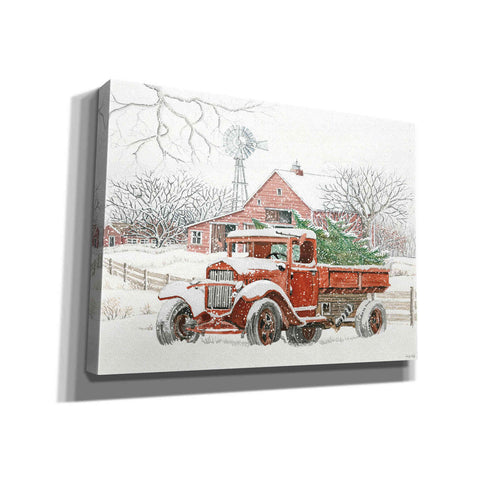 Image of 'Windmill Winter' by Cindy Jacobs, Canvas Wall Art