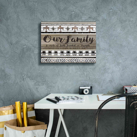 Image of 'Our Family' by Cindy Jacobs, Canvas Wall Art,16 x 12