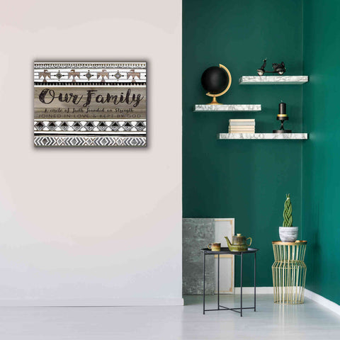Image of 'Our Family' by Cindy Jacobs, Canvas Wall Art,34 x 26